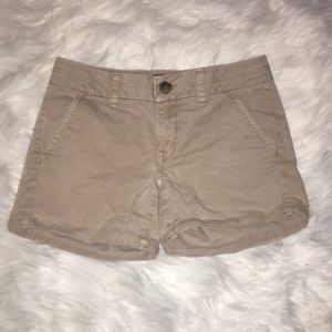 Khaki shorts, American eagle
